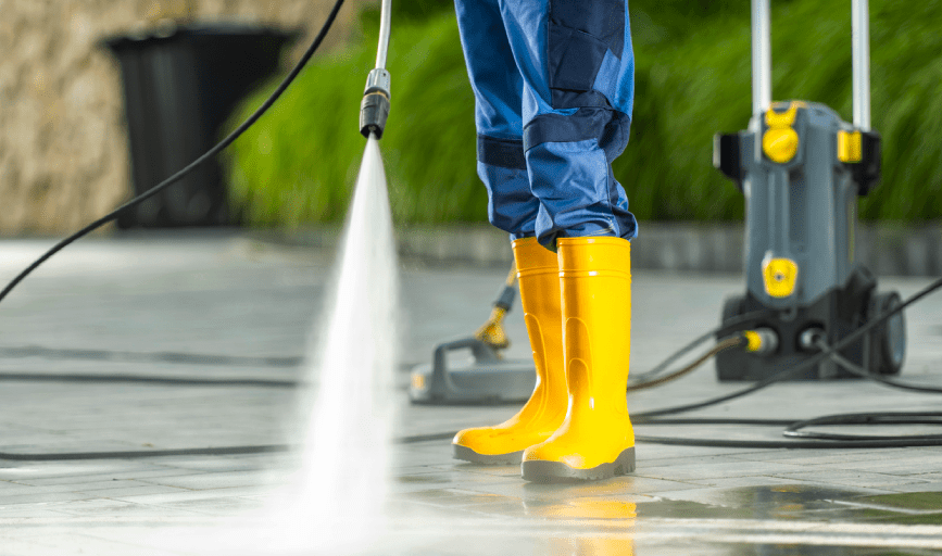 Sidewalk Pressure Washing